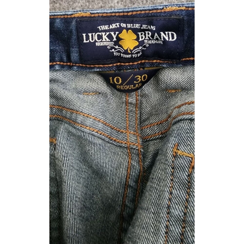 Lucky Brand Jeans Women's 10/30 Lola Skinny Stretch Dark Wash Low Rise Denim - Picture 8 of 11